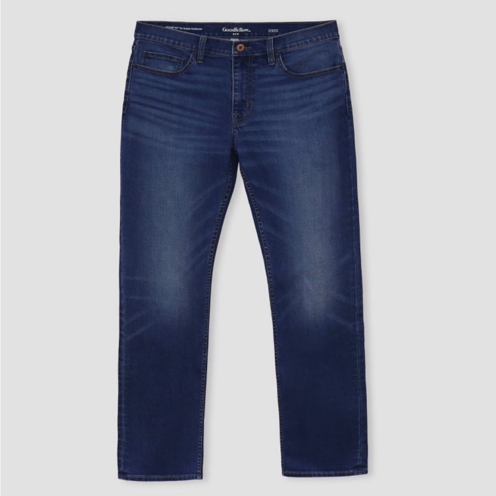 New Men’s athletic fit dark goodfellow 34x30 jeans